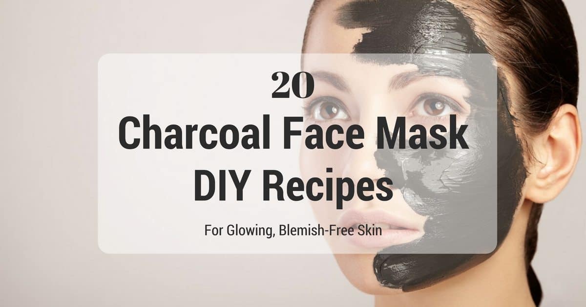 20 DIY Charcoal Face Masks You Should Totally Try Today