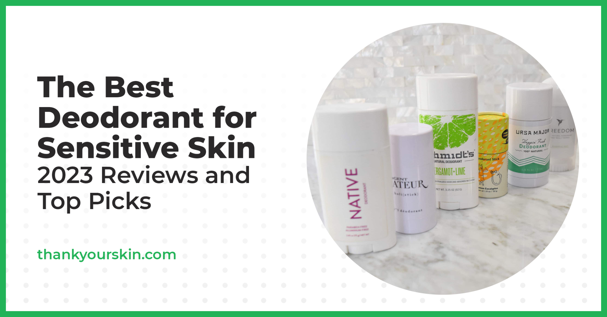 Best Deodorant for Sensitive Skin February 2024 Reviews and Top Picks